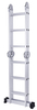 Factory supply aluminium folding multipurpose multi Functional ladder 3.5m
