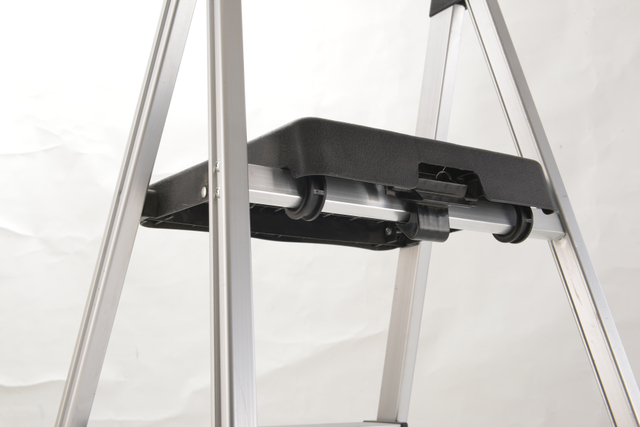 Plastic tool tray platform ladder lock 3/4/5/6 step aluminum stool home ladder made in China