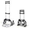 Foldable convenient luggage trolley with wheels