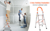 Home use safety household step ladder 3 steps