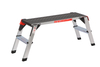 Folding aluminium work platform portable work bench drywall stool ladder