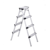  Folding step stool with wide anti-slip pedal aluminum lightweight 4 steps stool ladder