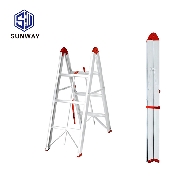 cheap price 2X3 step aluminum a type telescopic ladder