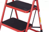 heavy duty metal folding steel ladder 2 step stool ladder