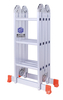 EN131 stanarded 4X3 Alumi 4x3 AluminiumMulti-purpose folding Extension ladder3.7m Holds up to 150kg