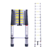 Lightweight single side aluminum telescopic ladder 4.4m
