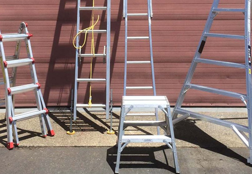 What are tripod ladders used for?