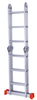 high quality 4*3 steps multipurpose ladder