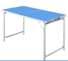 Folding camping table portable adjustable height lightweight aluminum folding table 