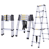 Equilateral A-frame aluminum telescopic extension multi-purpose ladder for household daily or industrial 