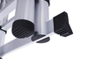 Two sides support herringbone folding aluminum alloy telescopic ladders