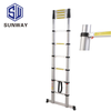 Soft close -6 standard aluminum telescopic 3.2m ladder 