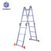 4x3 Extendable 330ibs Capacity Multi-purpose Ladder Aluminum Industrial Ladders EN131 GS