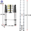 wholesale 3.2m telescopic collapsible ladder for sale