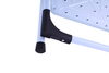 Foldable non slip 4 step steel ladder