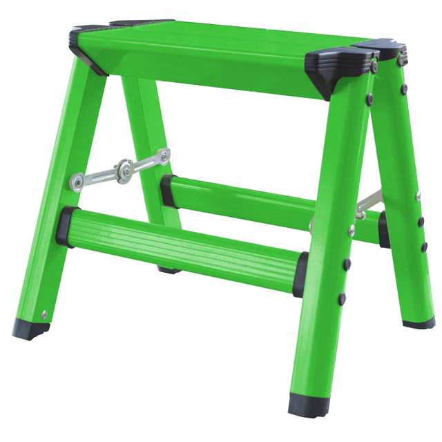 Supply custom color 1/2/3/4 steps aluminum step stool ladder fishing stool ladder