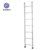 EN131 certificated aluminium single straight ladders 