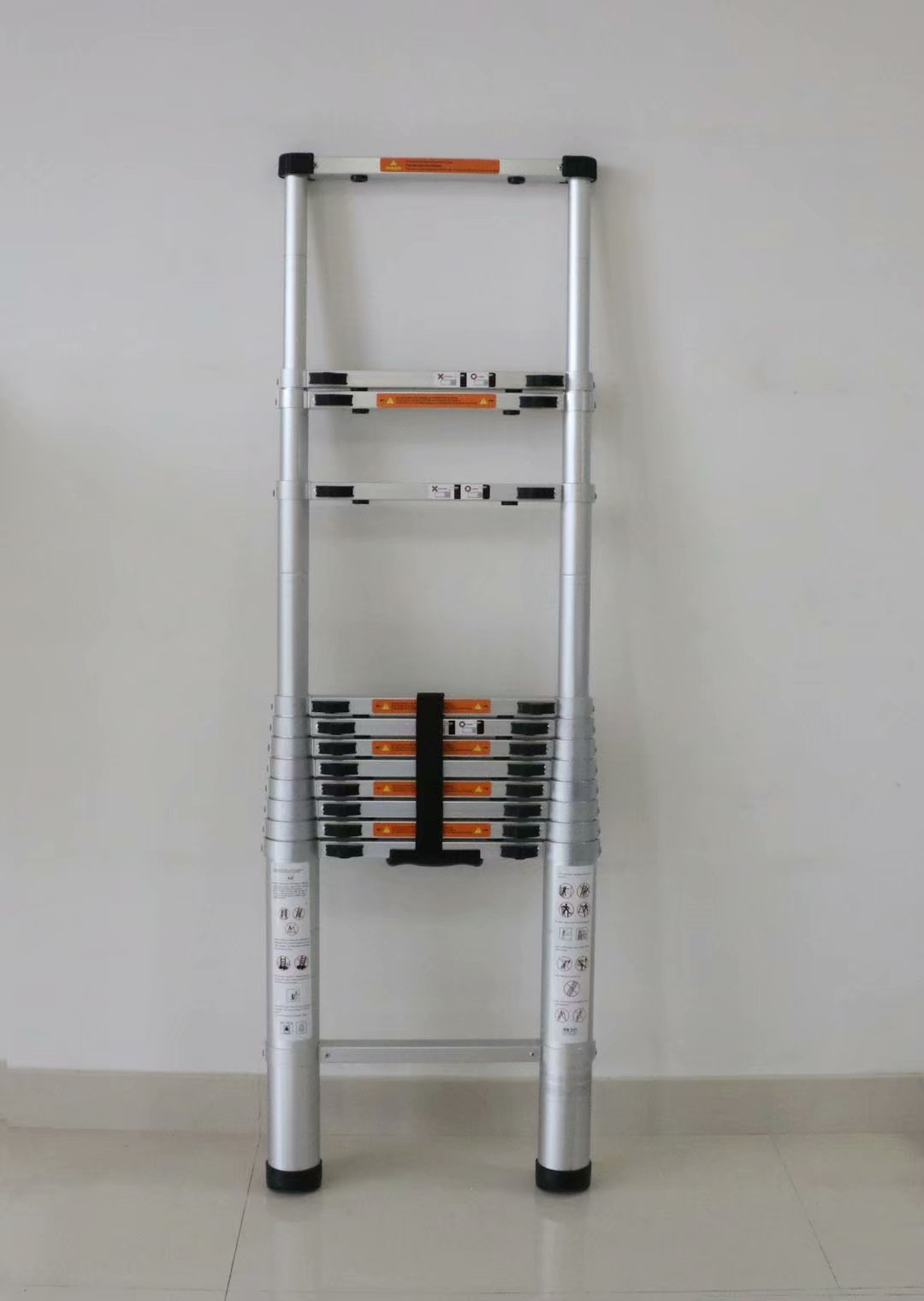best collapsible full aluminum material telescopic ladder heavy duty (8)