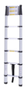 Easy useful aluminum 3.8m telescopic ladder 13 steps