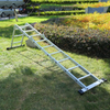Big hinge aluminium folding step multipurpose extension scaffolding super ladder