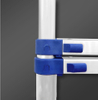Good blue parts support aluminum telescopic lightweight ladder extension ladder