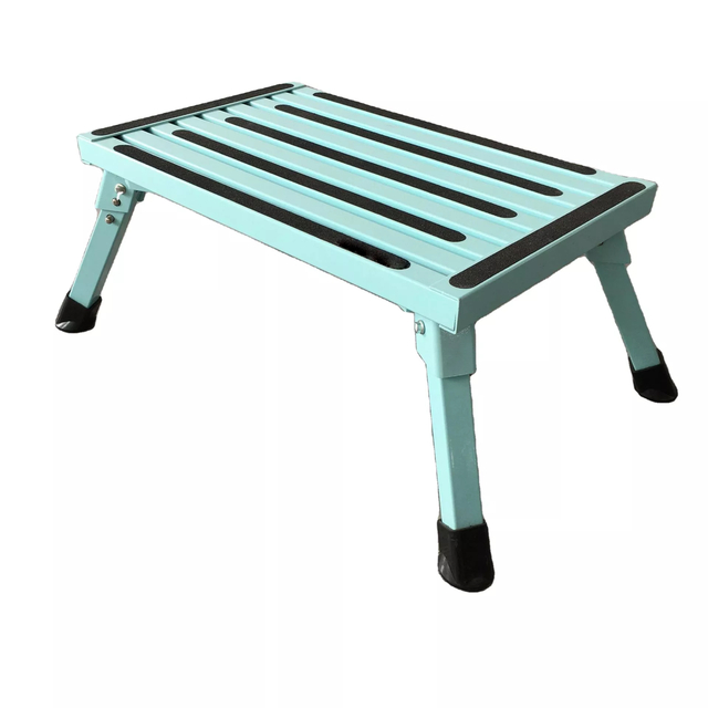 colors stable folding aluminium work bench car washing ladder rv steps stool rv stool
