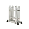 Heavy duty foldable ladder foldable double sided A type aluminum step ladder 4folds*2steps