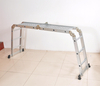 Multipurpose 12-foot step ladder aluminum industrial ladders EN131 4*3 steps velocity multiuse ladder EN131 