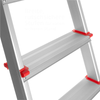 4 step aluminium lightweight folding step ladder foldable easy store step ladder