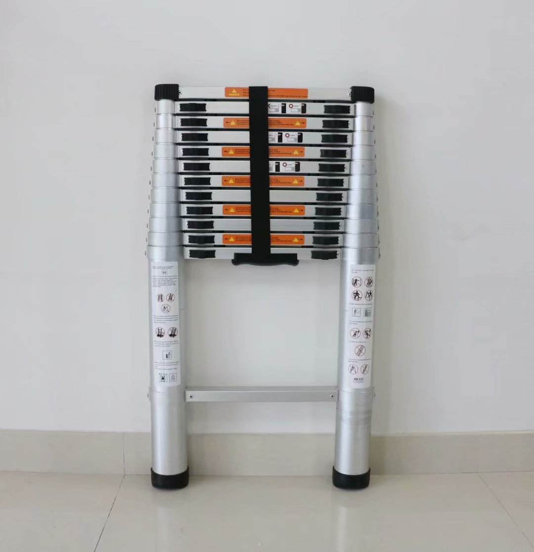 best collapsible full aluminum material telescopic ladder heavy duty (7)