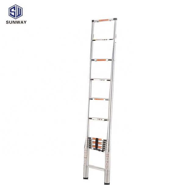 best collapsible full aluminum material telescopic ladder heavy duty ladder
