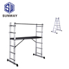 Hot sale folding scaffold stair aluminum ladder