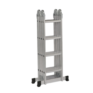Big hinge aluminium folding step multipurpose extension scaffolding super ladder