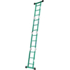 Green color ladder for sale aluminium multipurpose hinged ladder