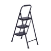 Supply amazon lightweight 3 step steel stool ladder black color 