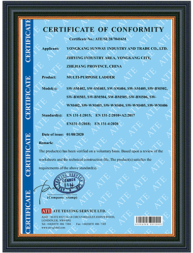 EN131-Certificate-of-MULTI-PURPOSE-LADDER