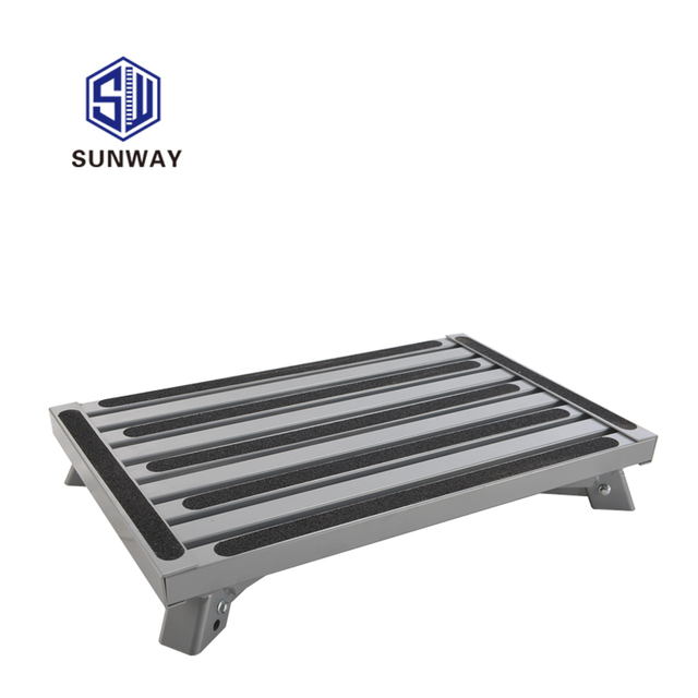 aluminum folding platform steps RV step stool with anti-slip surface