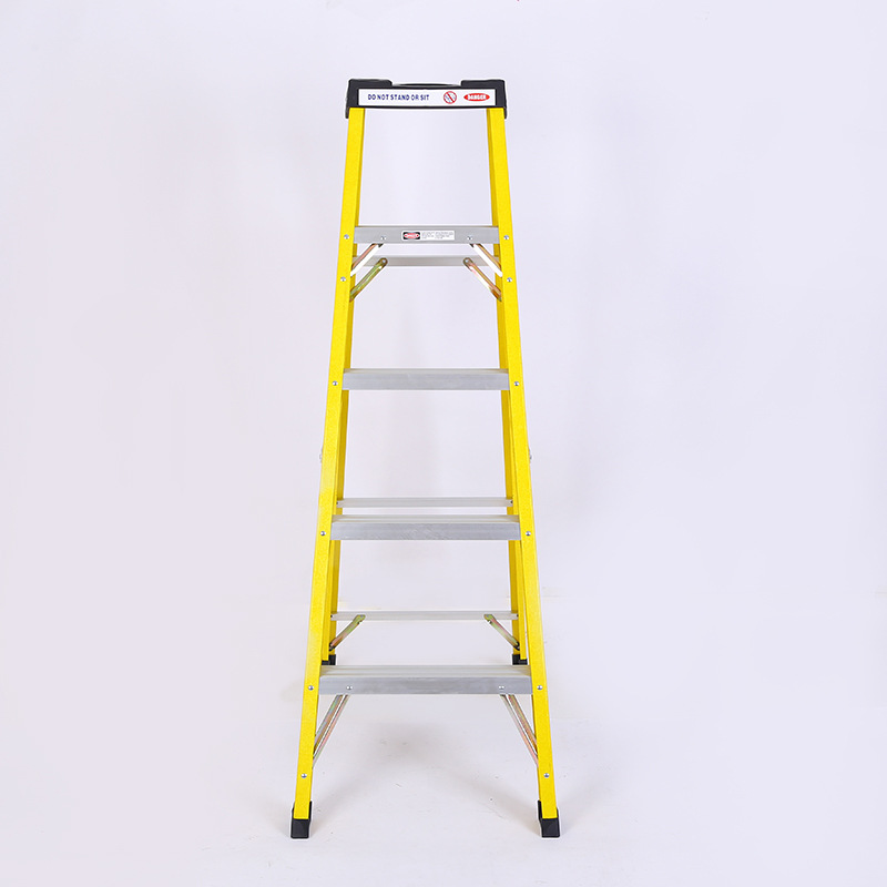 Factory supply extension fiberglass multipurpose folding ladder (5)