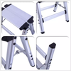 Colors household convenient wide aluminum folding step stool ladder