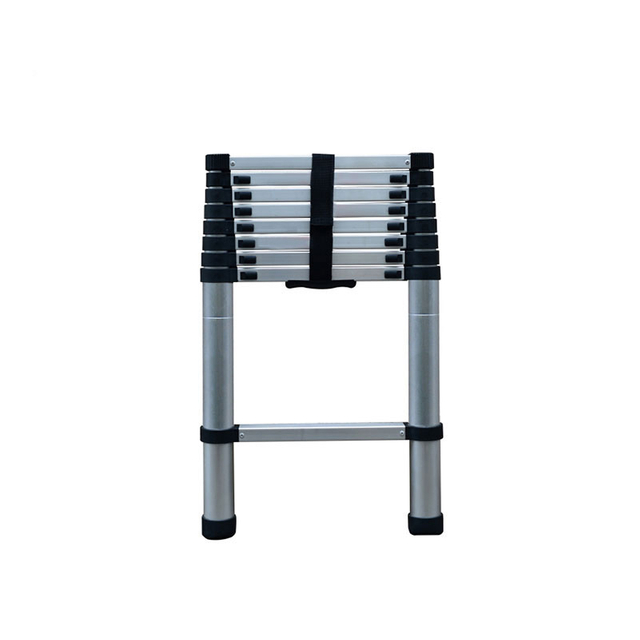 Low price aluminum single side step ladder made in China telescopic ladder