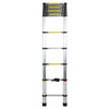 aluminium telescoping ladder extension extend portable ladder 3.8m