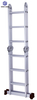 3.6m hot sales aluminum 4x3 extension ladder from China